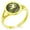 Gold, variant on Stainless Steel Ocean Kamon Crest Minimalist Oval Top Polished Statement Signet Ring