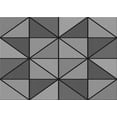 thumbnail image 1 of Ahgly Company Machine Washable Indoor Rectangle Transitional Gray Wolf Gray Area Rugs, 5' x 8', 1 of 7