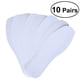 thumbnail image 1 of EeaseMX 10 pares de plantillas desechables transpirables, solución natural para pies, tratamiento deportivo para verano, eliminador de olores de pies - Talla 45 (Blanco), 1 of 7