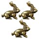 thumbnail image 4 of Bunny Hanging Decor Keychain For DIY Accessory Use In Retro Style Perfect For Friends And Family Members 3Pcs, 4 of 5