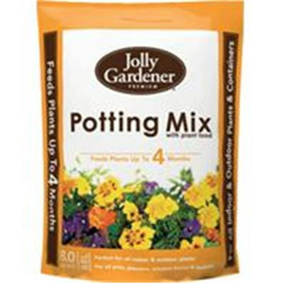 Old Castle Lawn & Garden 098973 Jolly Gardener Premium Potting Mix with Plant Food