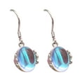 thumbnail image 2 of Fiudx Pendientes Coloridos, Accesorios Geométricos de Cristal, Diseño Delicado y Dulce, Metal y Perla Hipoalergénicos, Perfectos para Bodas, Fiestas Informales, Regalo para Mamá, Novia y Amigas., 2 of 6