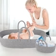 thumbnail image 2 of Cesta cambiadora de pañales Pro Goleem Baby con almohadilla de espuma y carrito, 2 of 7
