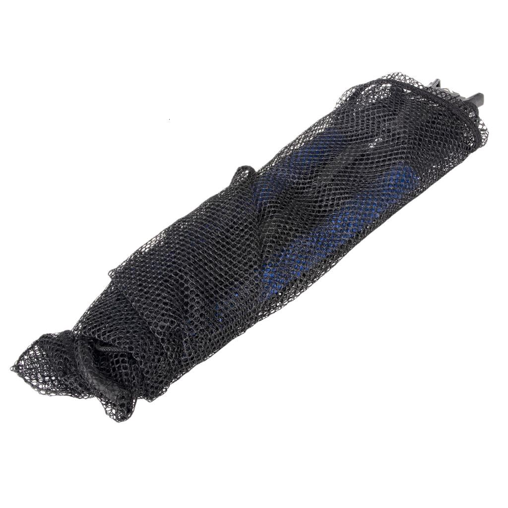 YIGSECU Floating Fishing Net Portable Retractable Folding Aluminium Alloy Fishing Hand Net Bag Fly Hand Dip Casting Net