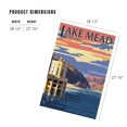 thumbnail image 3 of Lantern Press 1000 Piece Jigsaw Puzzle, Lake Mead, Nevada, Paddleboat and Hoover Dam, 3 of 5