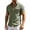 Army Green, variant on Guluxicc Men's Cotton Shirts with Pockets Button Down Short Sleeve Shirts for Everyday Wear Trendy Summer Casual Outfits