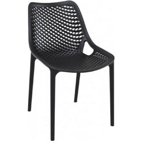 Siesta Isp014 Bla Air Outdoor Dining Chair Black Set Of 2 Canada Siesta Isp014 Bla Air Outdoor Dining, Outdoor Patio Dining Chairs Canada
