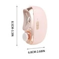 thumbnail image 2 of Electric Nail Clipper, 2026 New Upgraded 3-in-1 Nail Trimmer with Polishing, 2-Speed Adjustable Nail Cutter with LED Light, Multifunctional Electric Nail Clippers for Seniors Babies Adults, 2 of 9