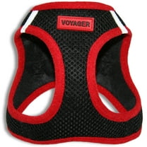 Voyager Step-In Air - All Weather Mesh Pet Harness by Best Pet Supplies - Red Trim, Small