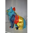 thumbnail image 5 of Nifao Graffiti Looking French Bulldog with Glasses Resin Statue – Home Decor Sculpture, 19"L x 12"W x 19"H, 5 of 14