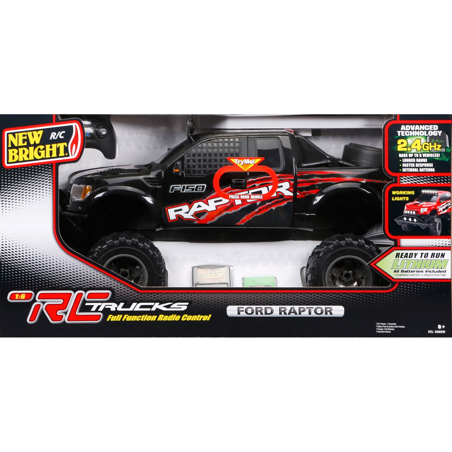 new bright radio control raptor