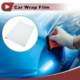 thumbnail image 2 of Película Protectora de Envoltura de Carro de Patrón de Fibra de Carbono Blanca Única 1.5ft x 5ft Cubierta de Vinilo Exterior Interior 5.5mil 1 Pc Universal, 2 of 7