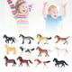 thumbnail image 4 of Caballos de Juguete Ccdes 12 Piezas Plástico Duradero, 4 of 8