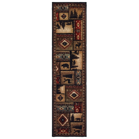 Avalon Home Wynter Southwestern Traditional Runner Rug, Brown