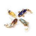 thumbnail image 6 of CIYISON Natural Crystal Fish Miniature Figurine Resin Ornament Craft Home Decorations for Desktop Office Car Accessories, 6 of 11