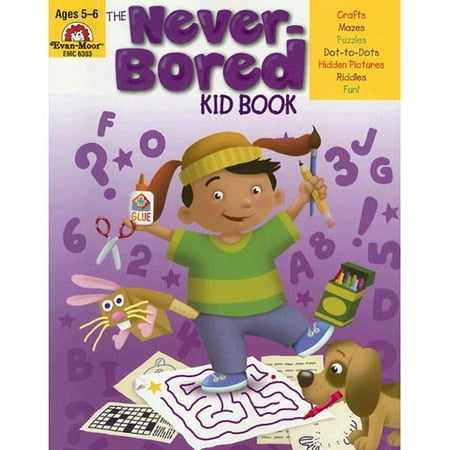 The Never-Bored Kid Book, Ages 5-6