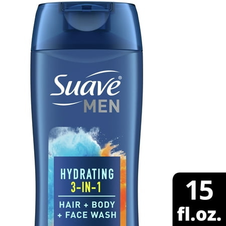 UPC 079400370211 product image for Suave Men Hydrating 3 in 1 Hair  Body and Face Wash 15 fl oz | upcitemdb.com