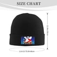 thumbnail image 3 of Ghostbusters Stay Puft Stretchable Knitted Beanie Hat Unisex Hat Daily Winter Warm Soft Skull Cap For Men Women, 3 of 7