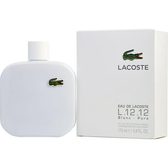 Lacoste Eau De Lacoste L.12.12 Blanc Pure Cologne for Men, 3.3 oz