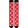 thumbnail image 7 of GZHJMY Polka Dots Compression Socks, Women Men Long Stocking (20-30mmHg), Travel Knee High Stockings for Athletic Sports,Running,Cycling,Nursing, 7 of 7