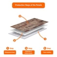 thumbnail image 2 of Izodekor 3D Brick Effect Wall Panels - Cladding, Stone Look, Styrofoam Facing for Living Room, 19x39 in, 10 Panels, Farmhouse Style SL-1901, 2 of 11
