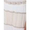 thumbnail image 5 of High-Waist Striped Maxi Skirt with Elastic Waist, 5 of 5