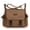 brown, variant on Men's Vintage Canvas Crossbody Messenger Bag