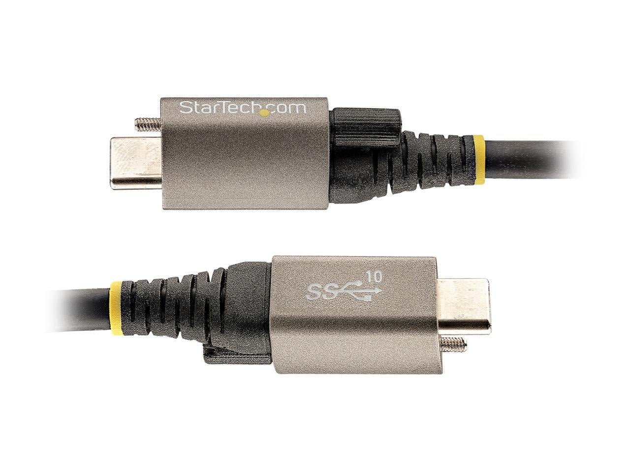 USB-C® to C, Single Screw Locking, 1m, 20Gbps 100W (20V 5A)