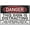 Warning Sign 1, variant on Danger Battery Charging Explosive Gases Sign - 12×8 Inches, Metal Multi Message Sign, No Smoking Naked Lights Home Business Safety Decor