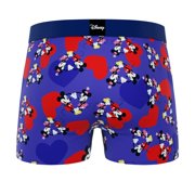 CRAZYBOXER Disney Mickey Purple Hearts Men's Boxer Briefs