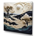 thumbnail image 2 of Designart "Seashore Sand Rhythm Art" Nautical & Beach Canvas Wall Art, 2 of 5