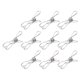 thumbnail image 5 of 10pcs Windproof Quilt Clothes Clips, Heavy Duty Silver Fixing Clamps for Household Use, Non Slip Design for Air Drying Clothes and Blankets, 5 of 5