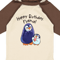 thumbnail image 4 of Inktastic Happy Birthday, Nana- Cute Penguins Boys or Girls Long Sleeve Baby Bodysuit, 4 of 5