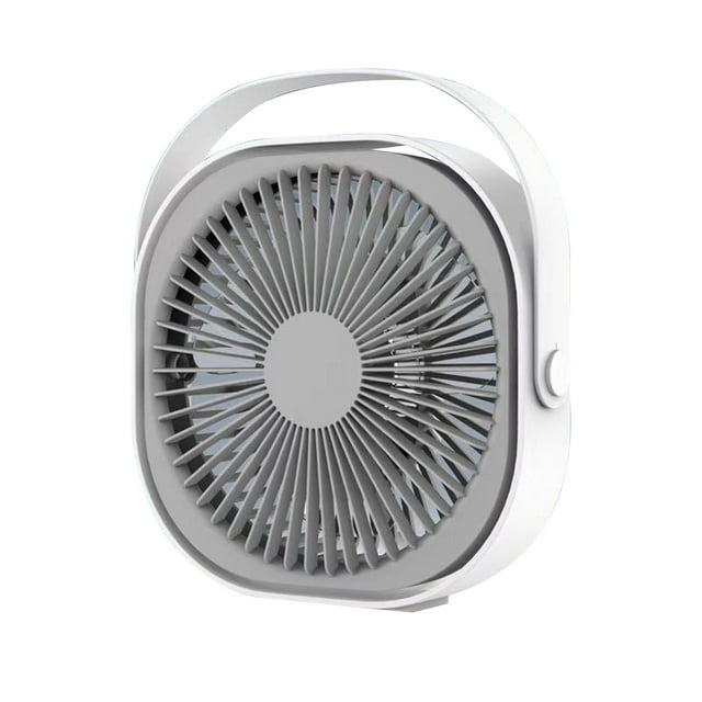 Ohufall Fashion USB Rechargeable Mini Desk Fan Quiet Powerful Portable Small Cooling Fan For Home Office