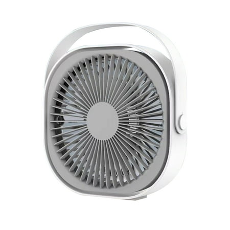 

GiliGiliso Clearance Fashion Desktop Fan Home Usb Charging Small Fan Mini Desktop Portable Large Wind Silent Electric Fan