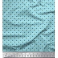 thumbnail image 1 of Soimoi Poly Georgette Fabric Skull Shirting Printed Fabric 1 Yard 52 Inch Wide, 1 of 3