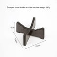 thumbnail image 2 of Support Steel Tongue Drum Bracket Wooden Tongue Drum Stand Percussion Instrument Snare Drum Stand Hand Pan Drum Display Rack for Professional Tongue Drum, 2 of 6