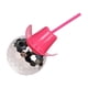 thumbnail image 2 of Vaso de fiesta sombrero de vaquero Cateissary mezclilla rojo rosa, 2 of 6