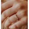 thumbnail image 3 of Jewelerix Moissanite 14K Yellow Gold Lovely Ring Oval Cut Diamond Anniversary Promise Ring Gift for Her, 3 of 5
