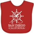 thumbnail image 3 of Inktastic San Diego California Travel Boys or Girls Baby Bib, 3 of 4