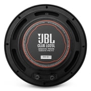 JBL CLUB102SL Club Series 10” Shallow Mount Subwoofer w/SSI™ (Selectable Smart Impedance) Switch From 2 To 4 Ohm