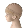 thumbnail image 1 of U Shaped Wig Mesh Cap 4*5inch Black Double Velvet Lace Wig Cap, 1 of 9