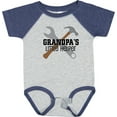thumbnail image 3 of Inktastic Grandpa Little Helper Boys Baby Bodysuit, 3 of 5