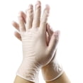 thumbnail image 1 of Guantes desechables de vinilo JAMW 100 piezas Sin látex Sin polvo Mediano, 1 of 5