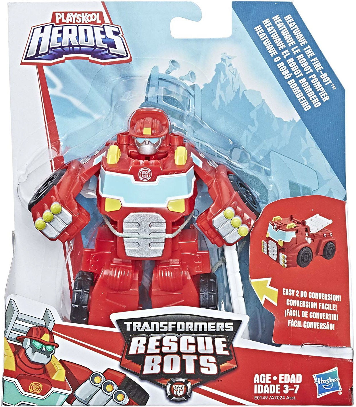 Playskool Heroes Transformers Rescue Bots Energize Heatwave the Fire-Bot Conv... 