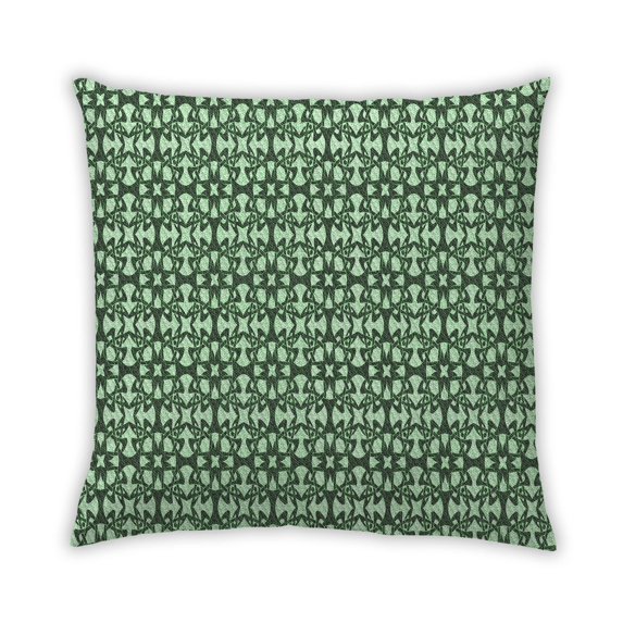 Ahgly Company Outdoor Square Contemporary Throw Pillow, 18 inch by 18 inch