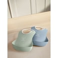 thumbnail image 5 of BabyBjorn Baby Bib 2-pack, Powder green/Powder blue, 5 of 5