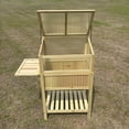 thumbnail image 4 of Wooden Raised Greenhouse with Potting Table, 4 of 13