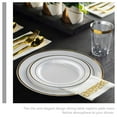 thumbnail image 5 of KAKOWELY 25 servilletas desechables, servilletas de hotel, servilletas plegables, servilletas de fiesta y servilletas de banquete., 5 of 5
