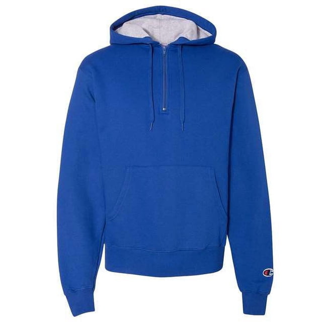 Capucha con cremallera de 1/4 Cotton Max Campeón S185